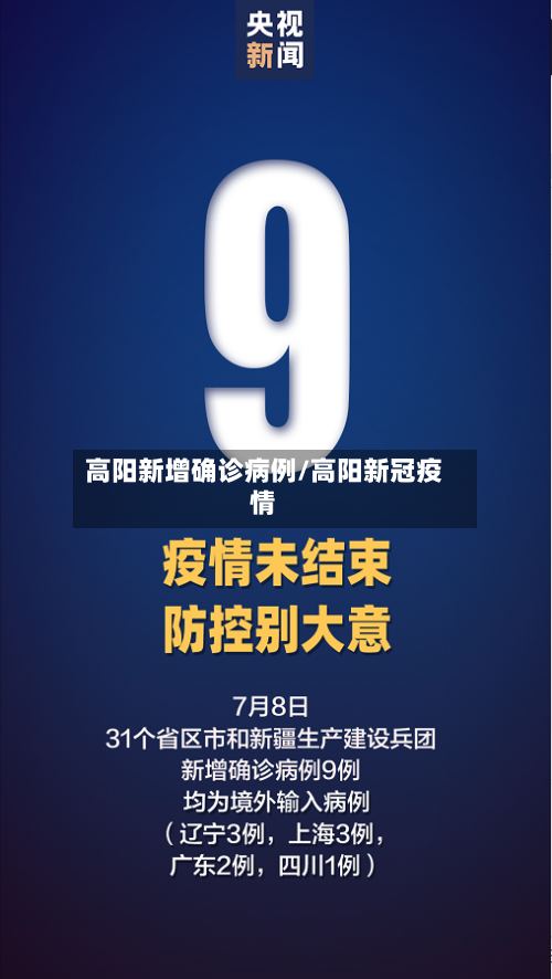 高阳新增确诊病例/高阳新冠疫情