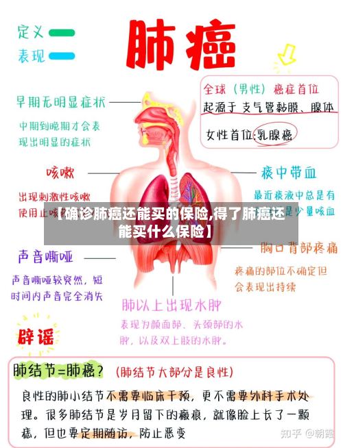 【确诊肺癌还能买的保险,得了肺癌还能买什么保险】-第3张图片