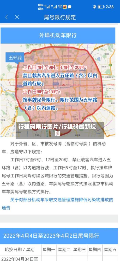 行程码限行图片/行程码最新规则-第3张图片