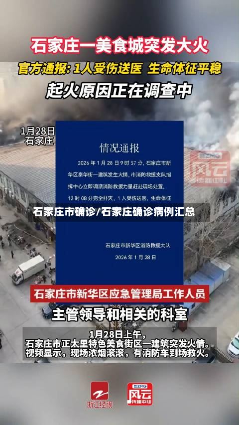 石家庄市确诊/石家庄确诊病例汇总
