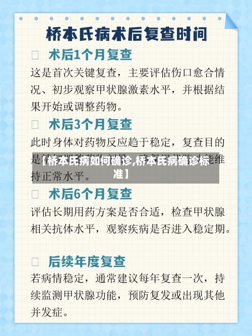 【桥本氏病如何确诊,桥本氏病确诊标准】