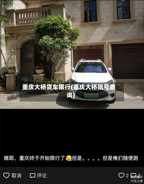 重庆大桥货车限行(重庆大桥限号查询)