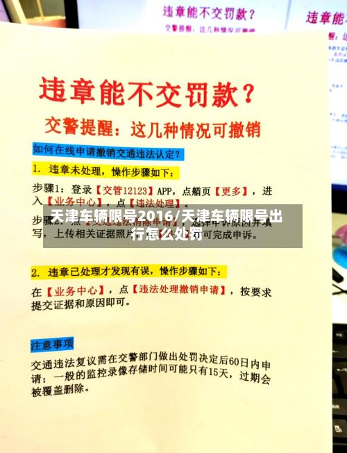 天津车辆限号2016/天津车辆限号出行怎么处罚-第2张图片