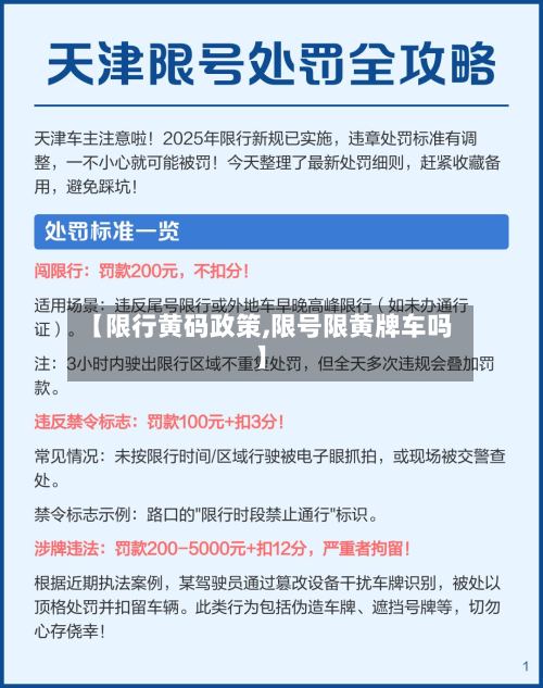 【限行黄码政策,限号限黄牌车吗】-第2张图片