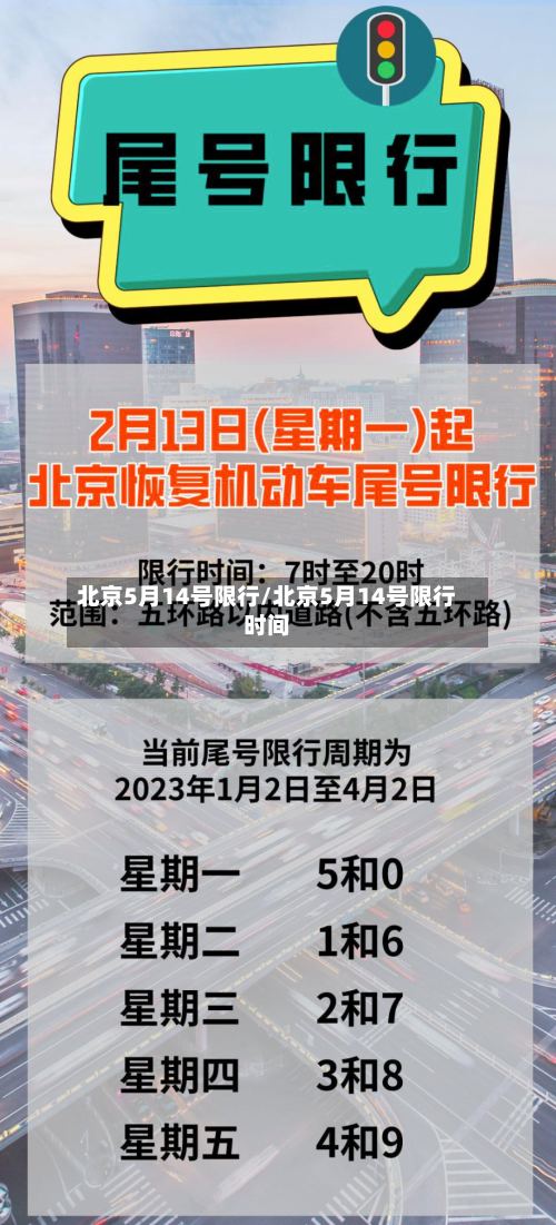 北京5月14号限行/北京5月14号限行时间-第2张图片