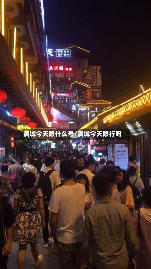 满城今天限什么号/满城今天限行吗-第3张图片