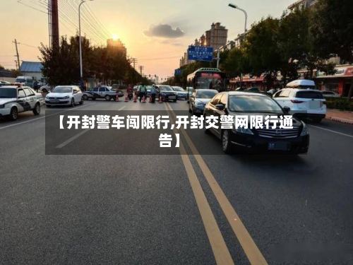 【开封警车闯限行,开封交警网限行通告】-第3张图片