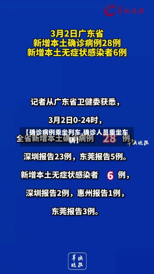 【确诊病例乘坐列车,确诊人员乘坐车辆】