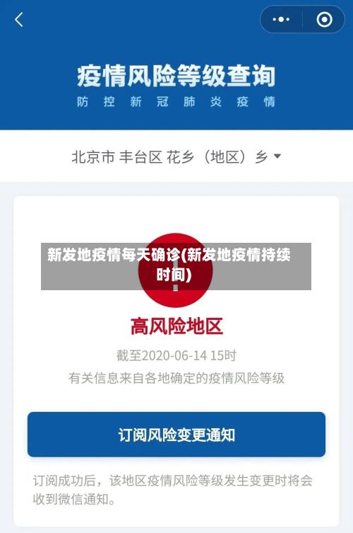 新发地疫情每天确诊(新发地疫情持续时间)-第2张图片