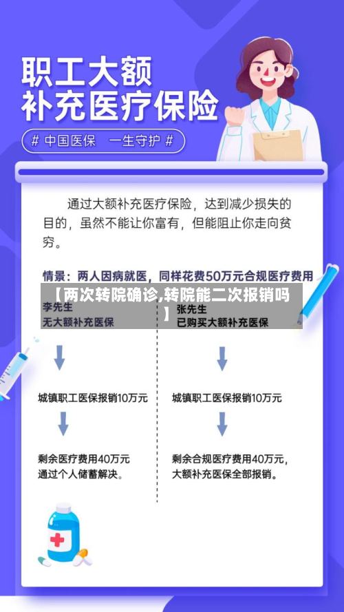 【两次转院确诊,转院能二次报销吗】